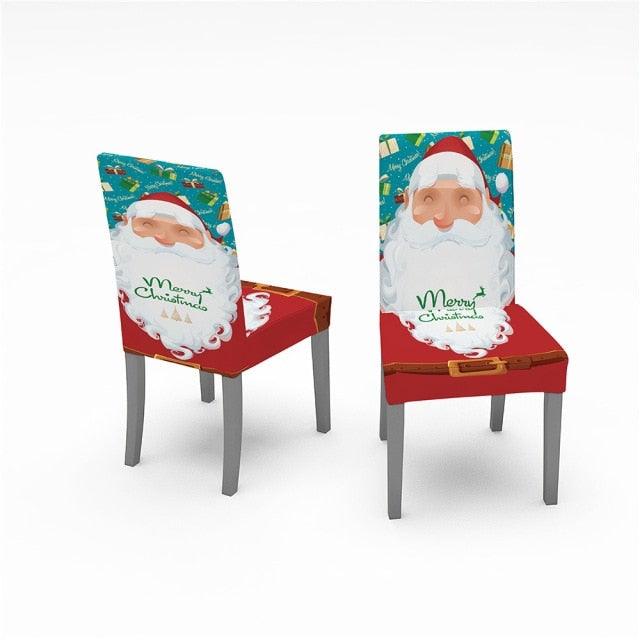 Christmas Dining Chair Slipcovers – 1, 2, 4 or 6 Pack