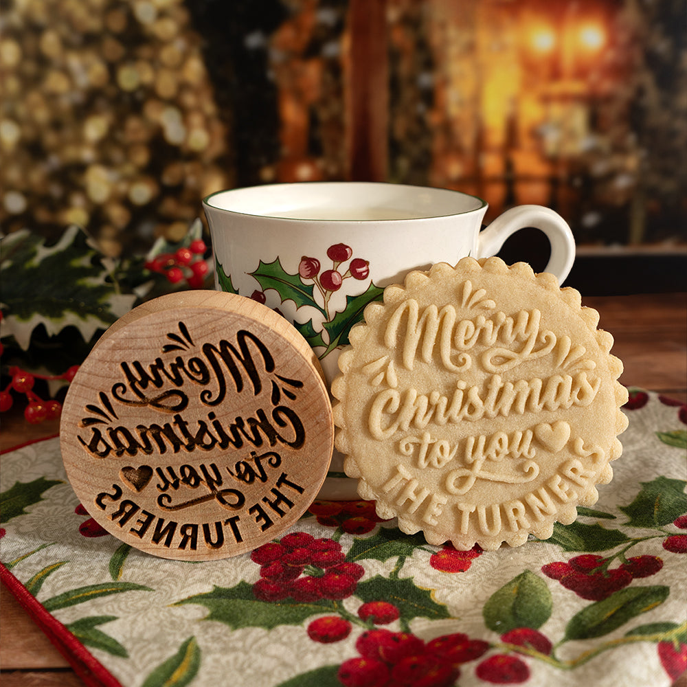 Holly Jolly Maple Cookie Press & Cutter