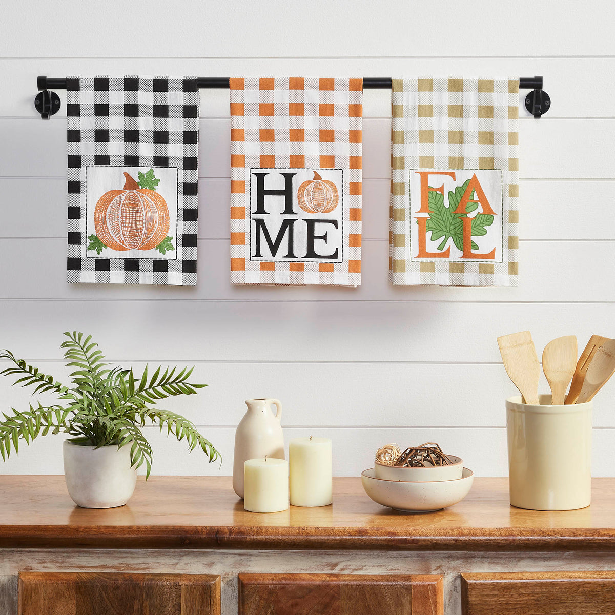 Fall Harvest Kitchen Towel Set – 3 Pieces