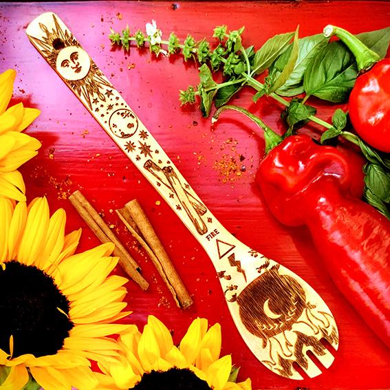 5 Elements Bamboo Kitchen Utensil Set