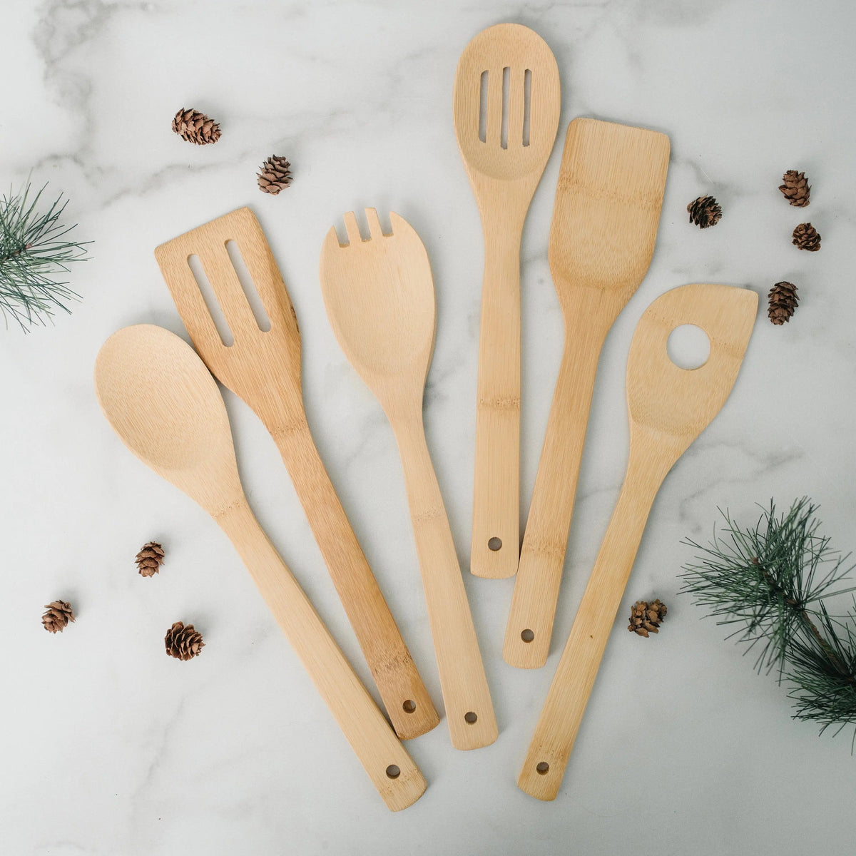 Bamboo Kitchen Utensil Holder – Grandma’s Kitchen
