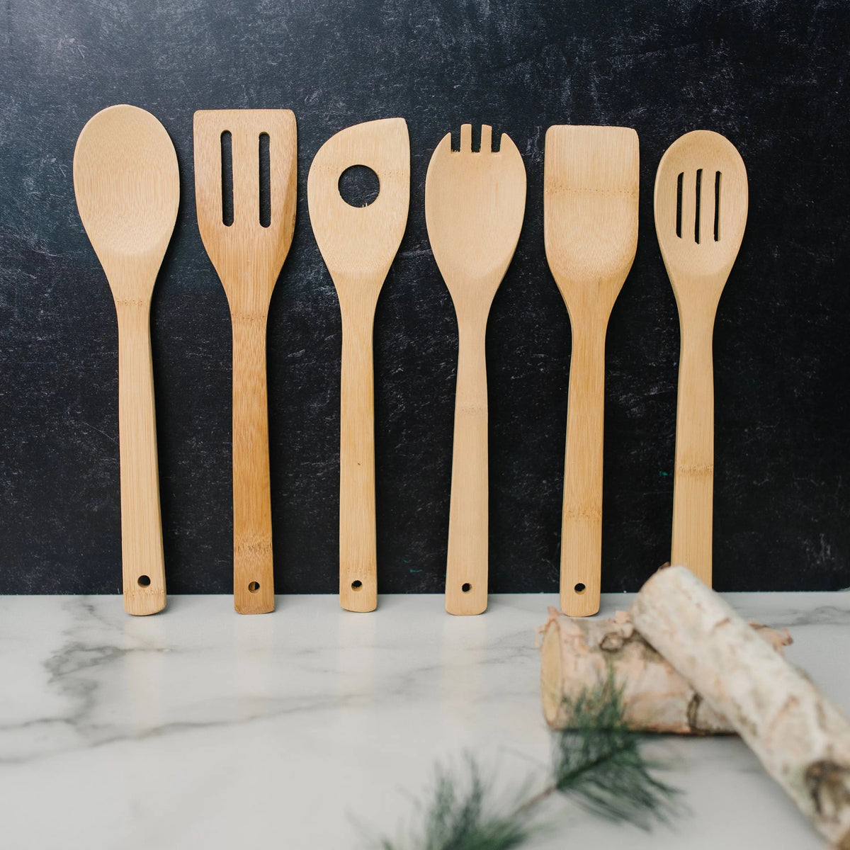 Bamboo Kitchen Utensil Holder – Grandma’s Kitchen