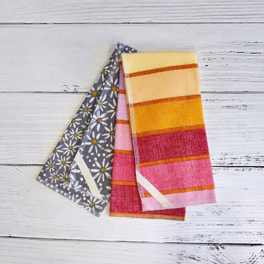 Reusable Cotton Kitchen Towels – Set of 2