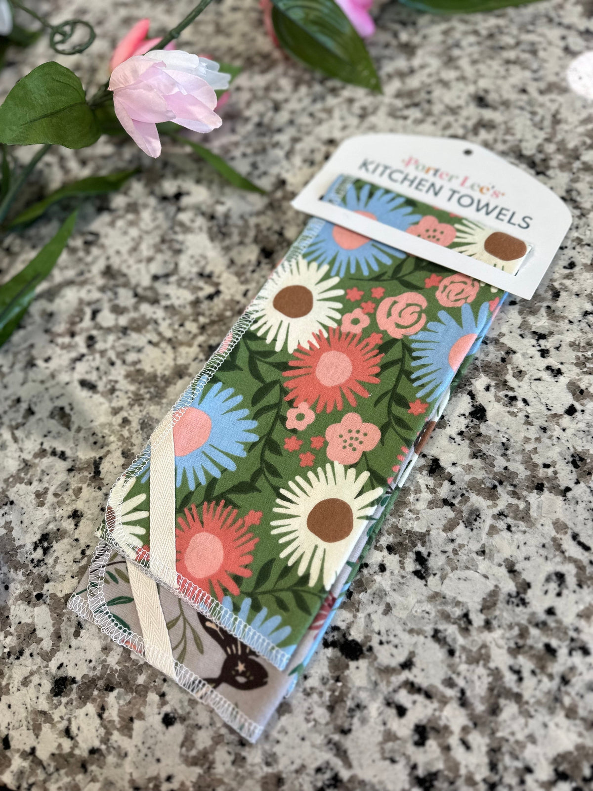Reusable Cotton Kitchen Towels – Set of 2