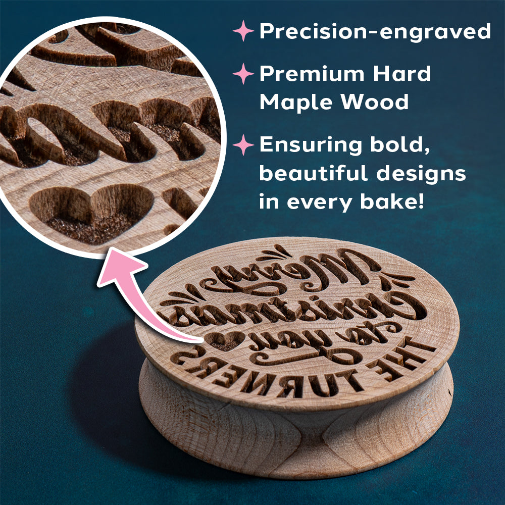 Holly Jolly Maple Cookie Press & Cutter