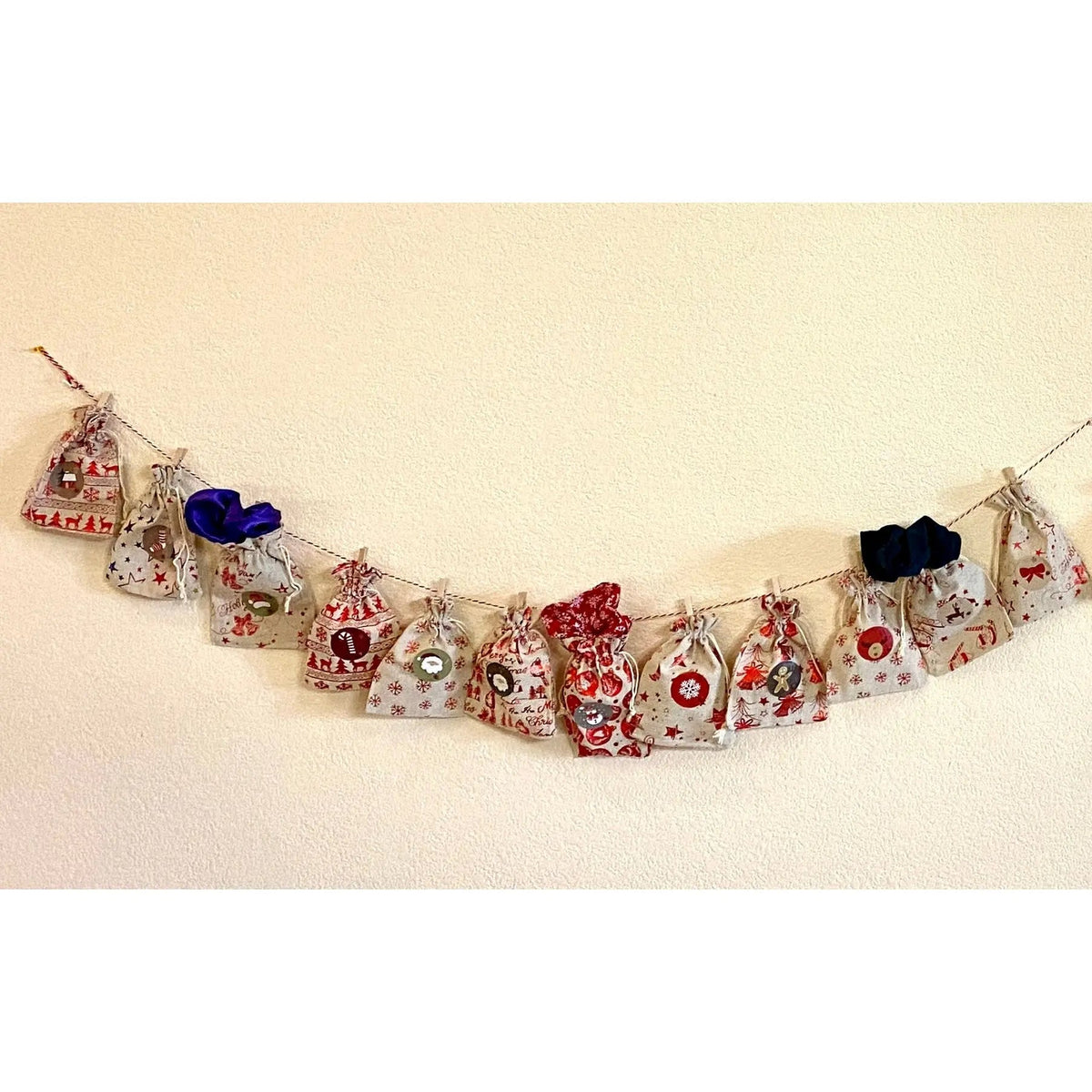 12-Day Christmas Scrunchie Advent Calendar