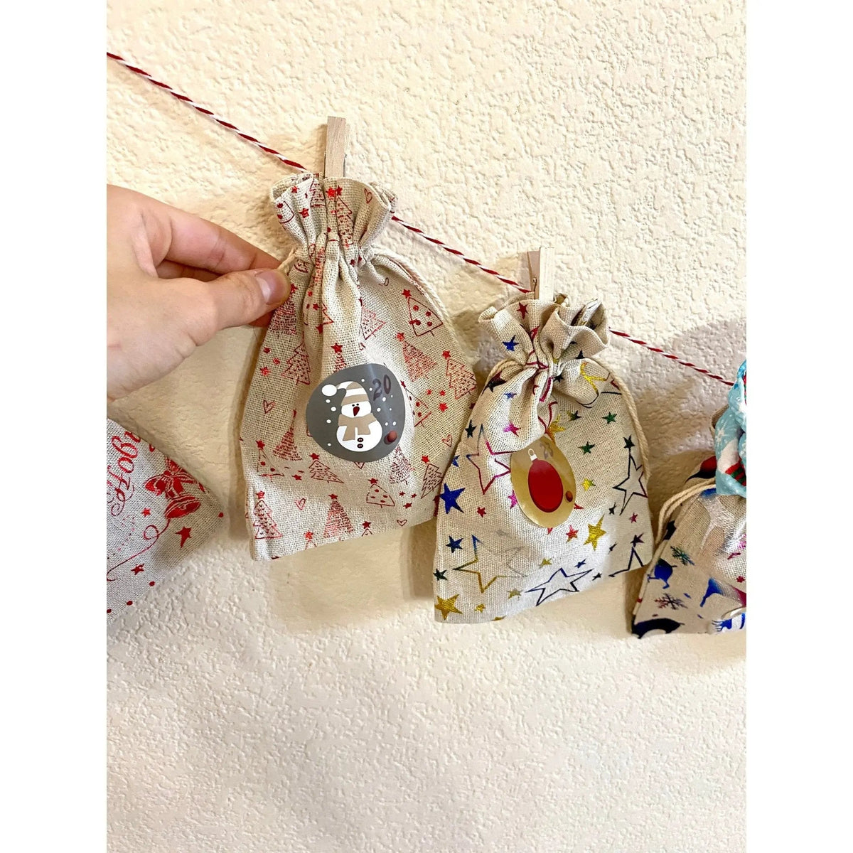 12-Day Christmas Scrunchie Advent Calendar