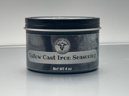 Tallow Cast-Iron Seasoning & Conditioner — 4 oz