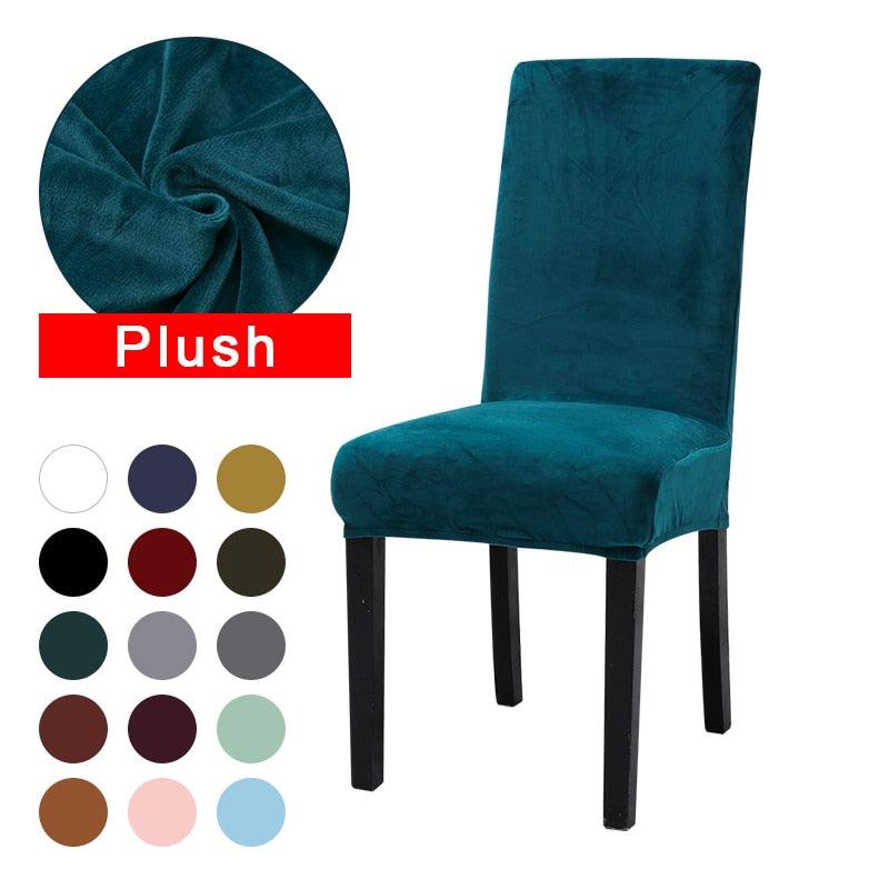 Washable Winter Stretch Dining Chair Cover