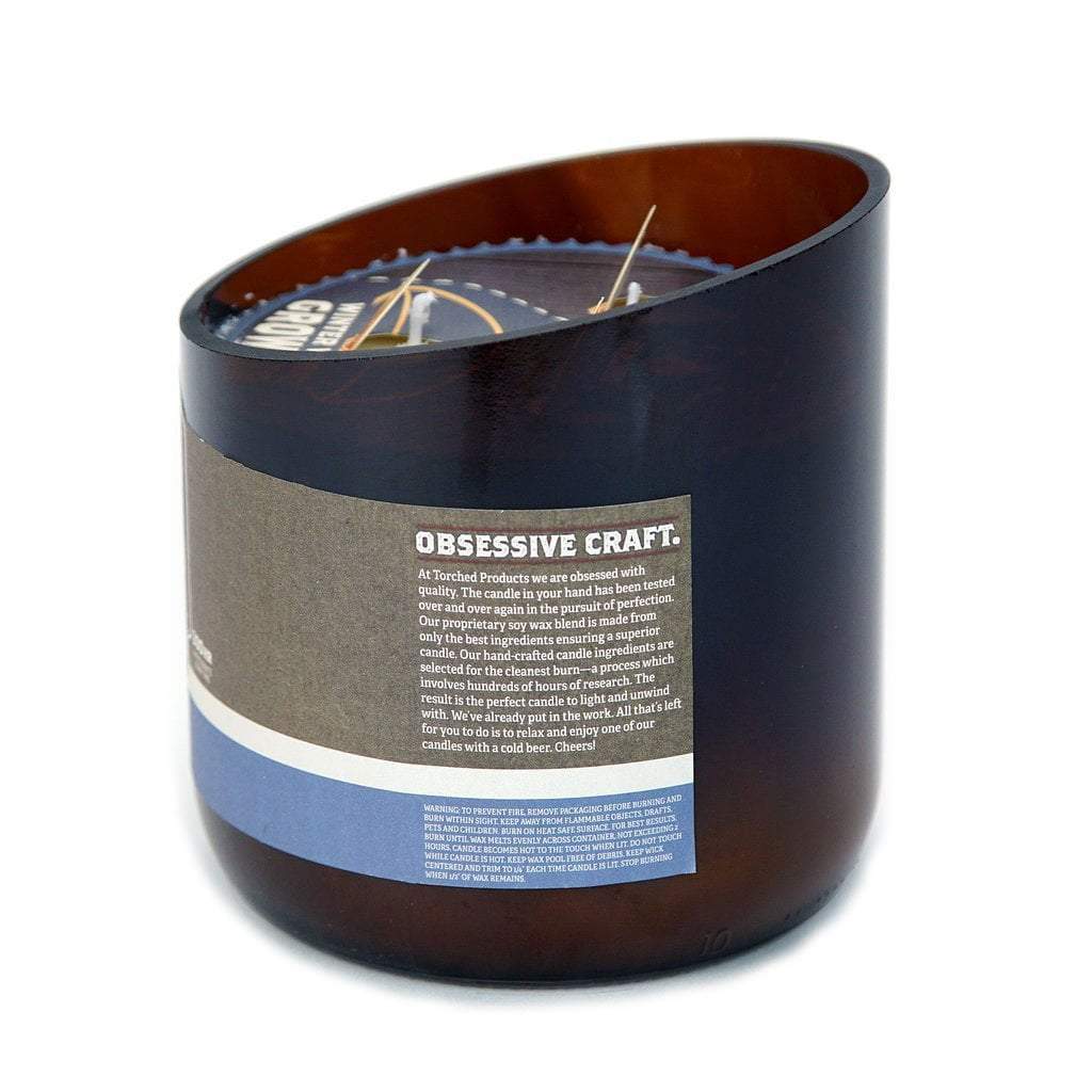 Winter Wheat Soy Wax Beer Bottle Candle